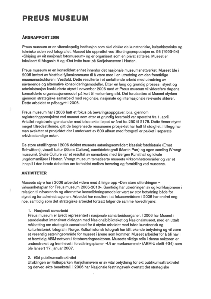 Årsrapport 2006