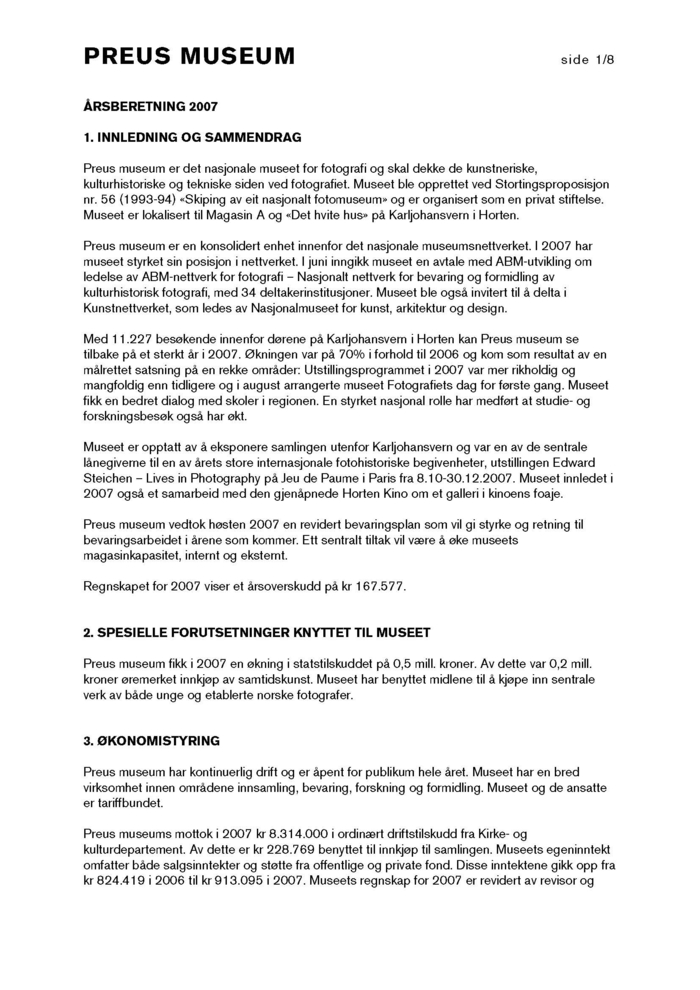Årsrapport 2007