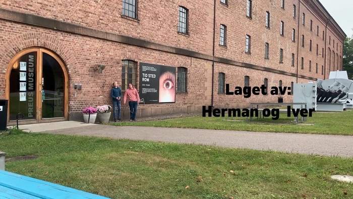 Iver og Herman ser på Tid, Sted, Rom