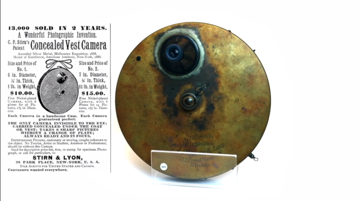 Rudolf Stirn - Concealed vest camera
