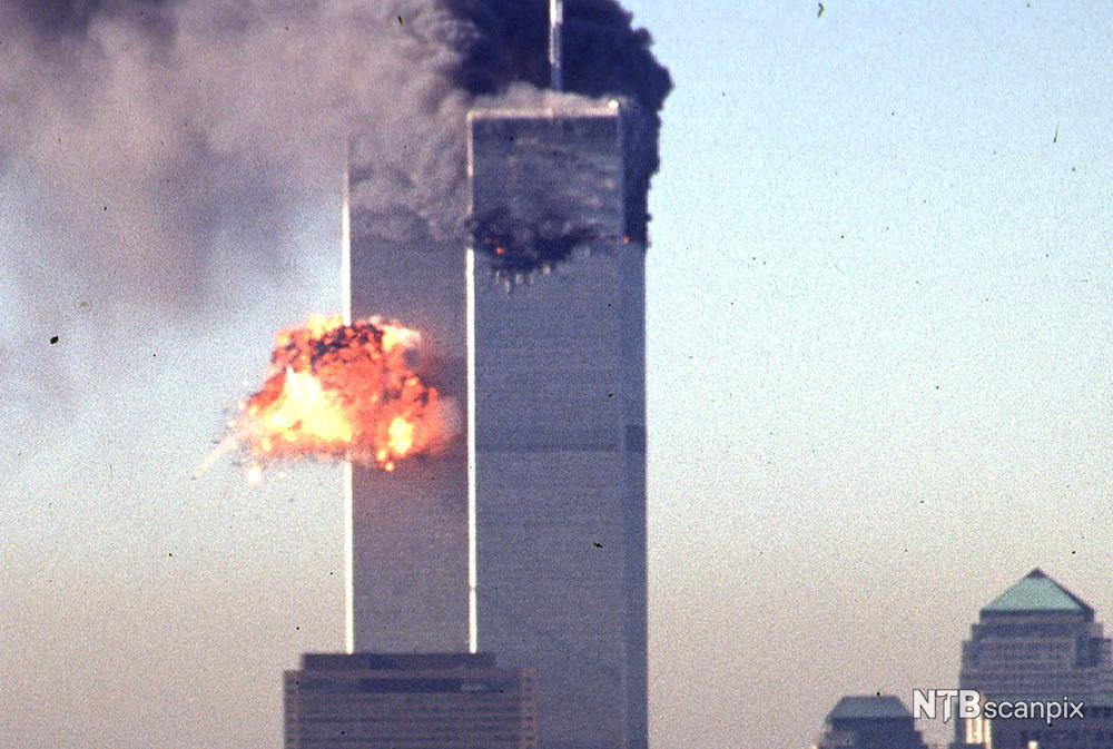 © Seth McAllister, Twin Towers 11. September 2001. AFP PHOTO / NTB Scanpix