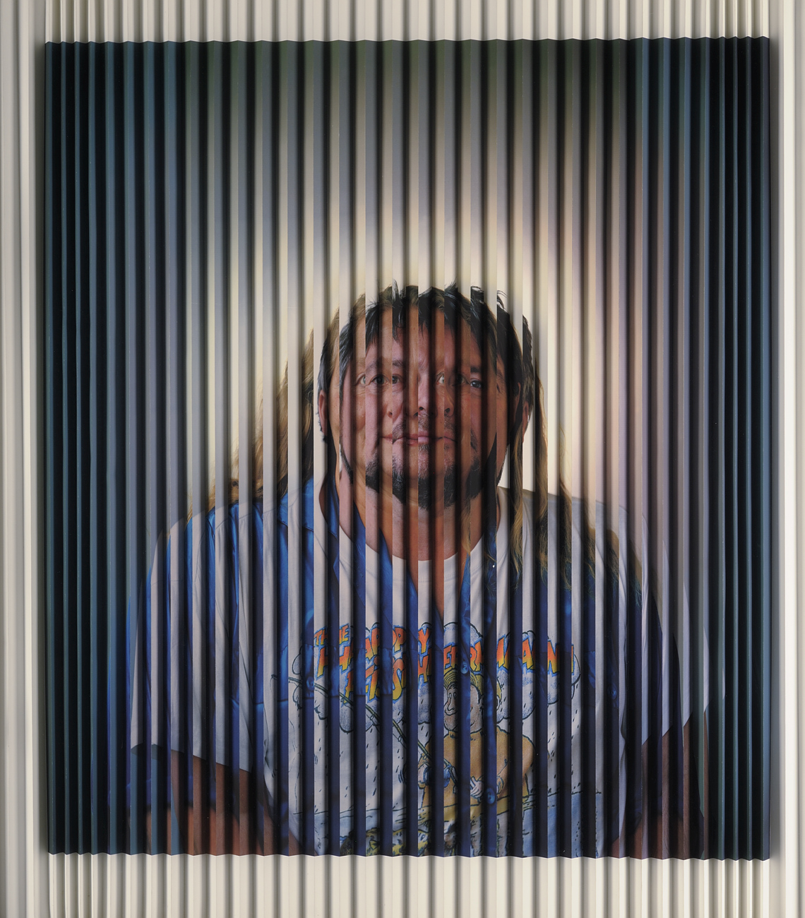 Arnold Johansen, Gunn Inger 56 years - Magne 48 years, 2004, c-print, folded picture. Preus museum Collection