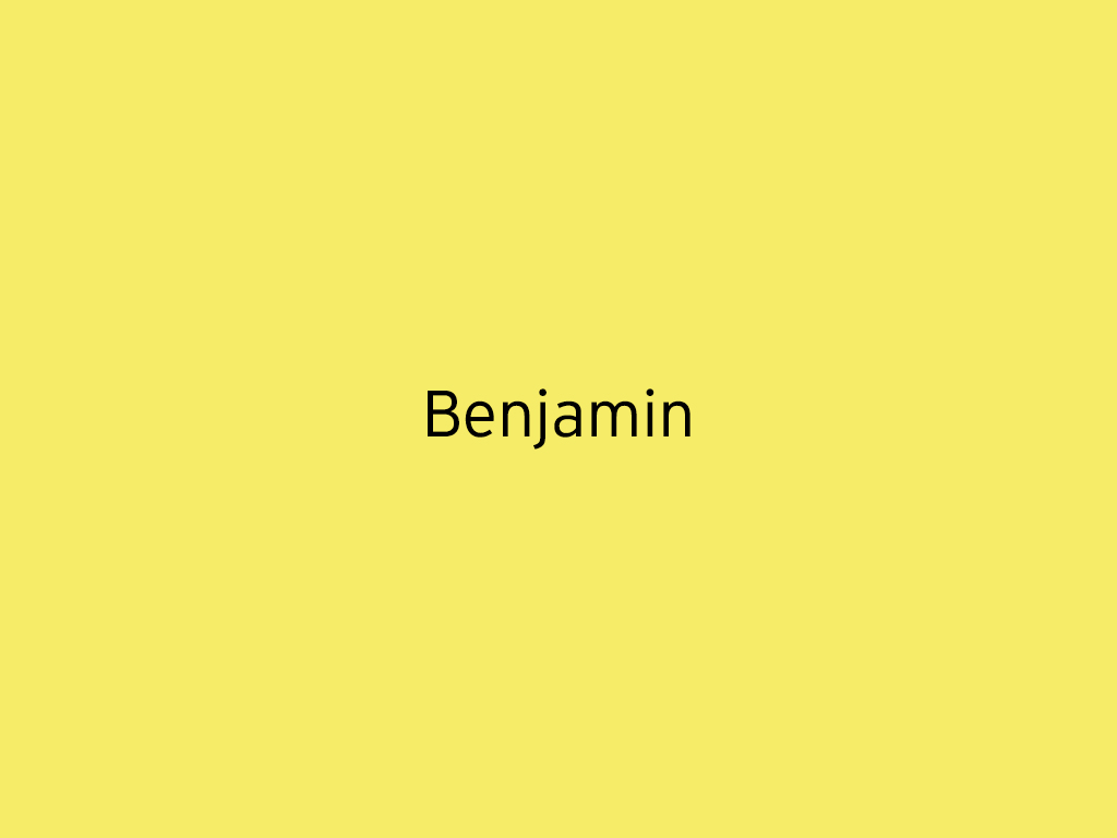 Benjamin