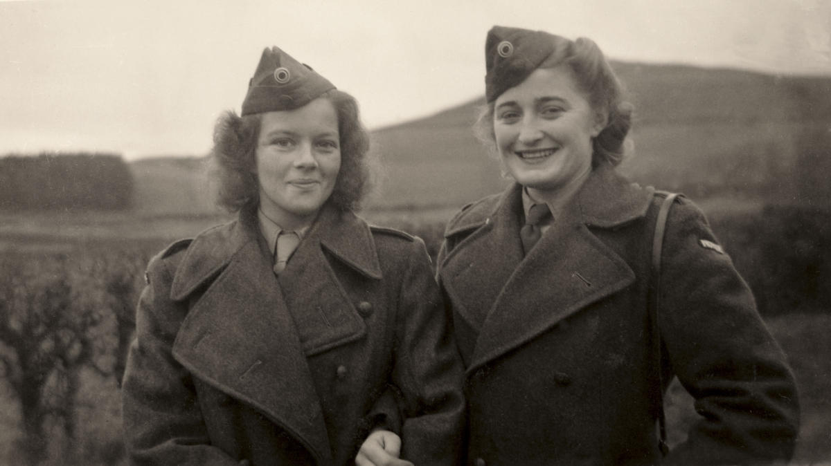 Sissel Lie,The Norwegian Army Women's Corps at Maxwelton House in Scotland, approx. 1942. Collection of Arbeiderbevegelsens arkiv og bibliotek (the Labor Movement's archive and library)