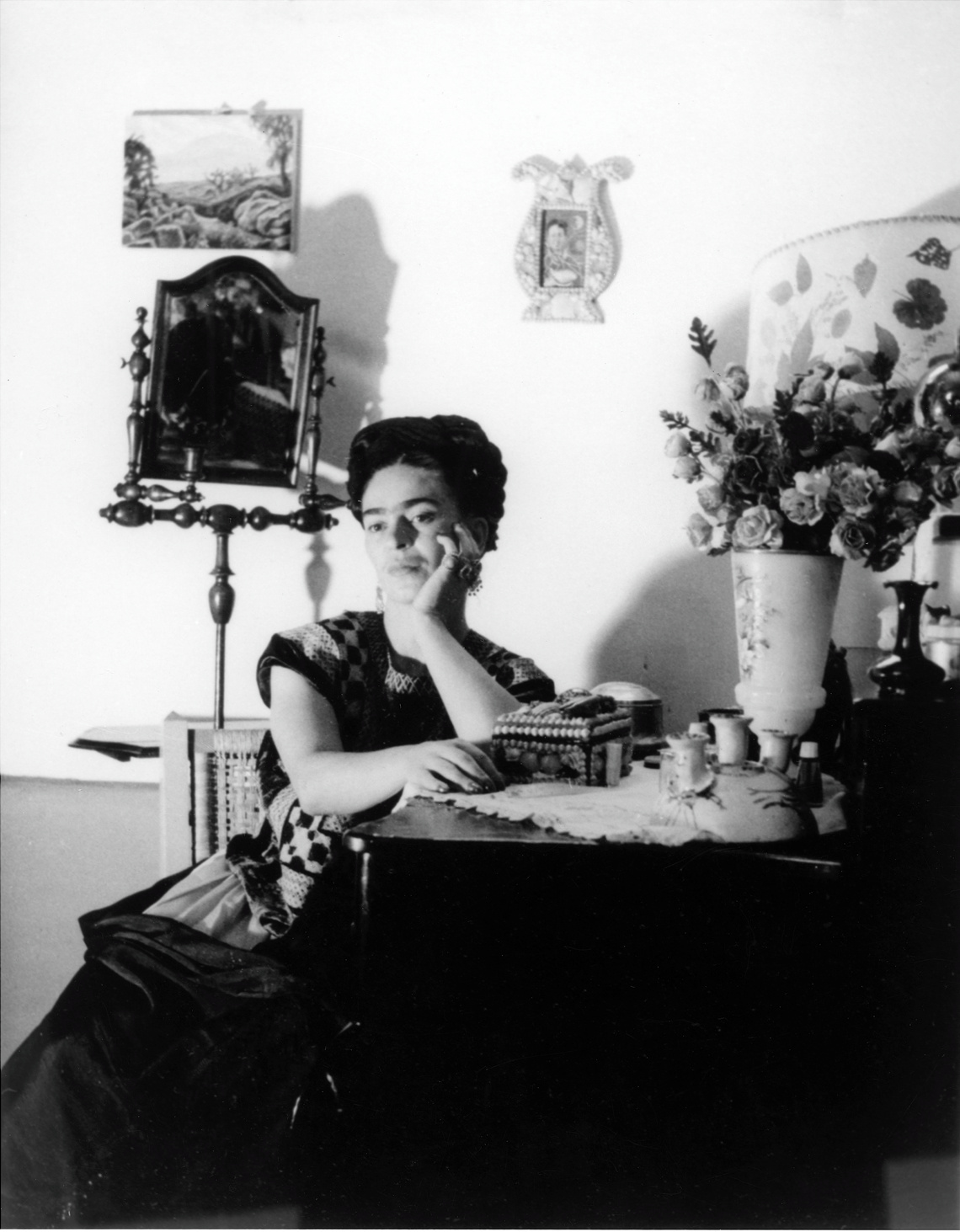 Lola Álvarez Bravo, Frida Kahlo, Ciudad de México, México, 1950, tilhører colección Fondo Fundación Televisa