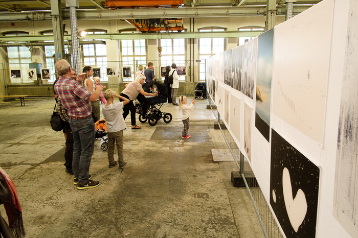 Utstillinger i Verkstedet (foto: Andreas Harvik/Preus museum)